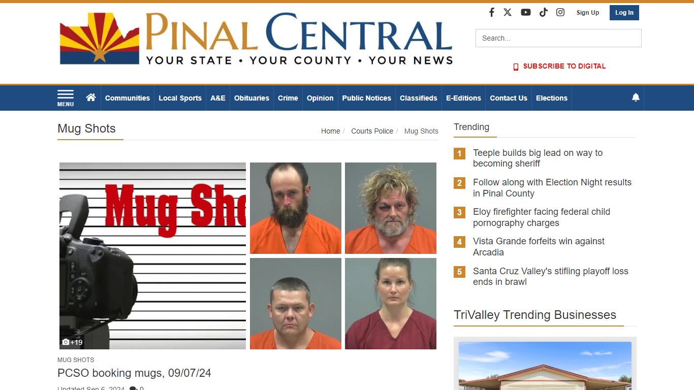 Mug Shots - PinalCentral.com