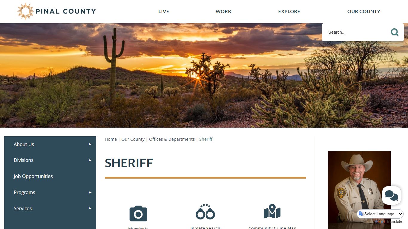 Sheriff | Pinal County, AZ